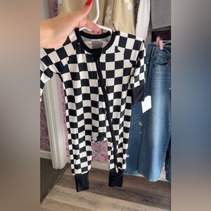 Checkered Bamboo Zippie